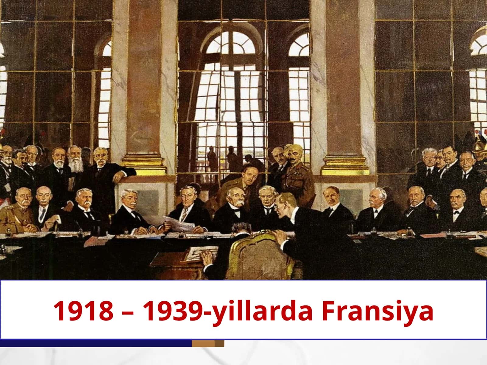 1918 – 1939-yillarda Fransiya