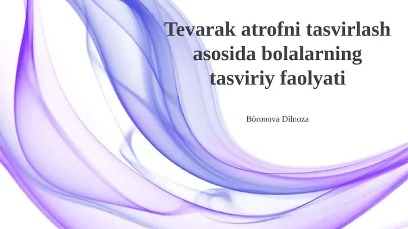Bòronova Dilnoza