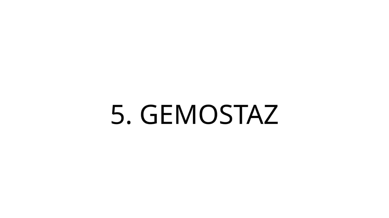 GEMOSTAZ