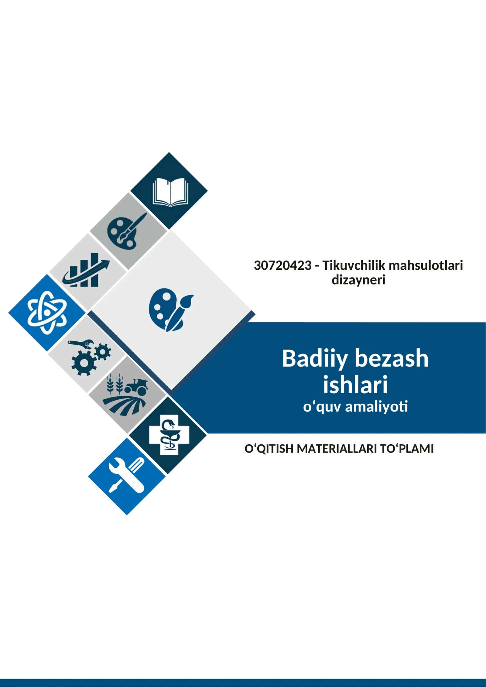 Badiiy bezash ishlari oʻquv amaliyoti O‘QITISH MATERIALLARI TO‘PLAMI