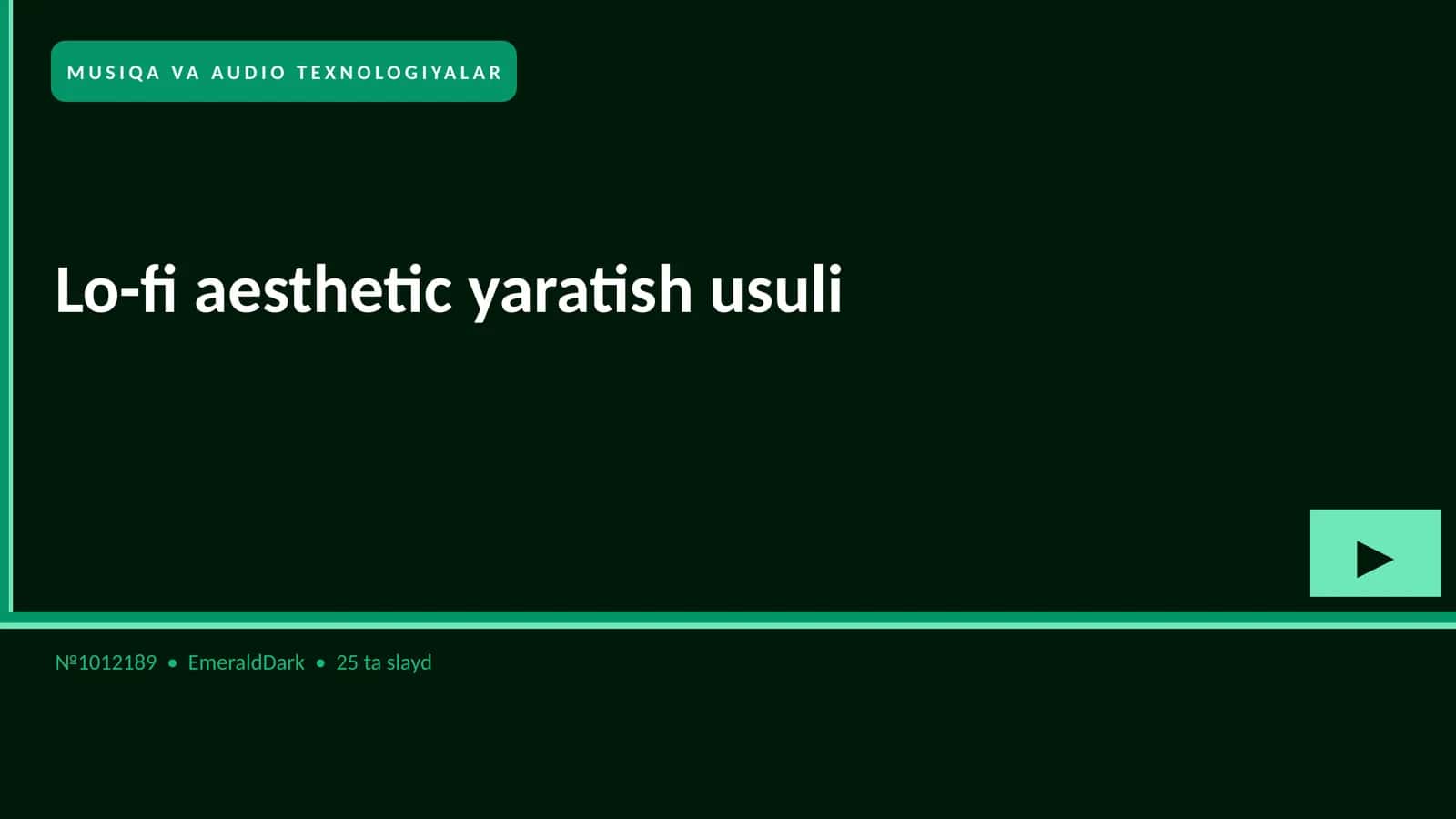 Lo-fi aesthetic yaratish usuli