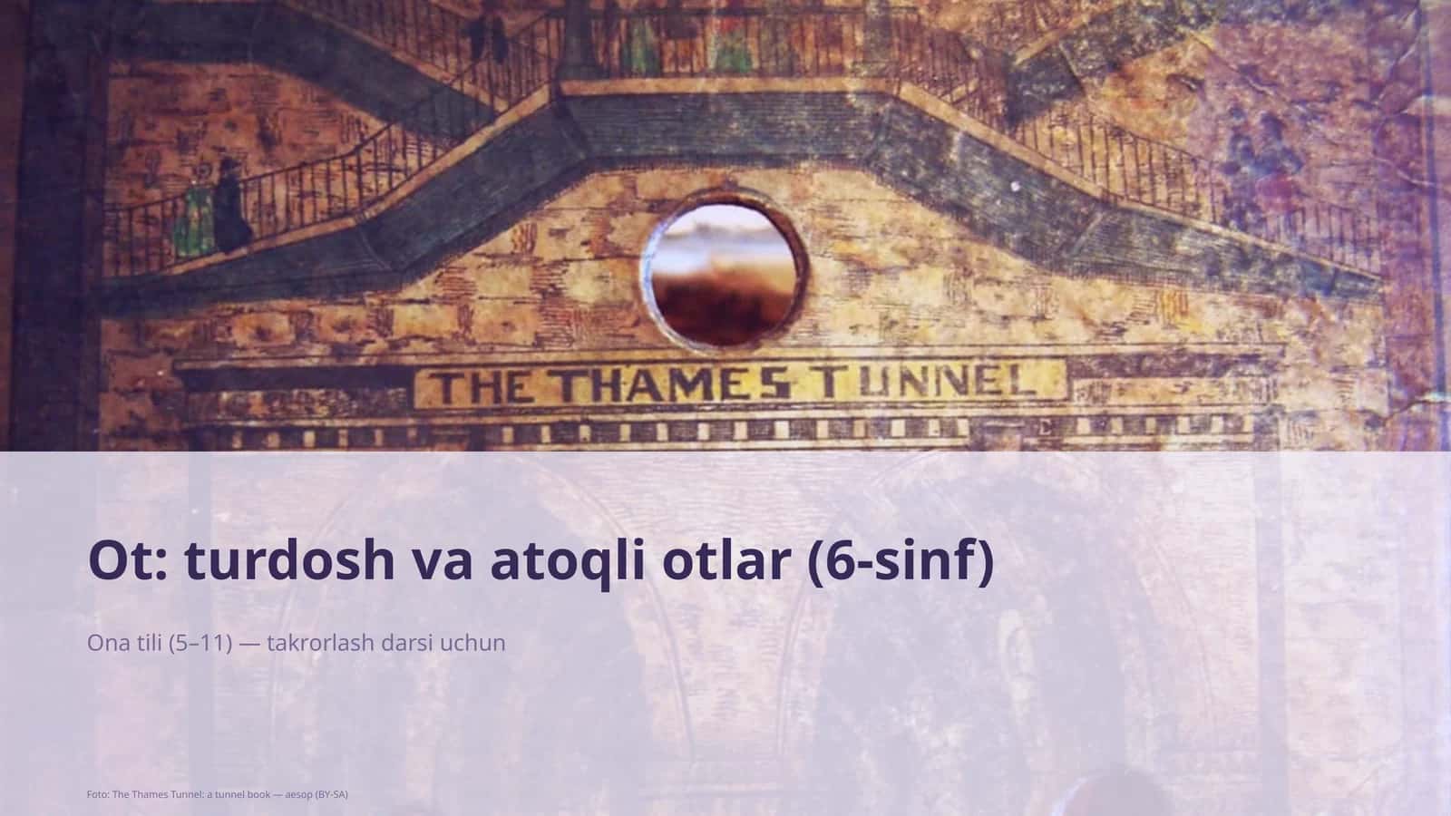 Ona tili (5–11) — takrorlash darsi uchun
