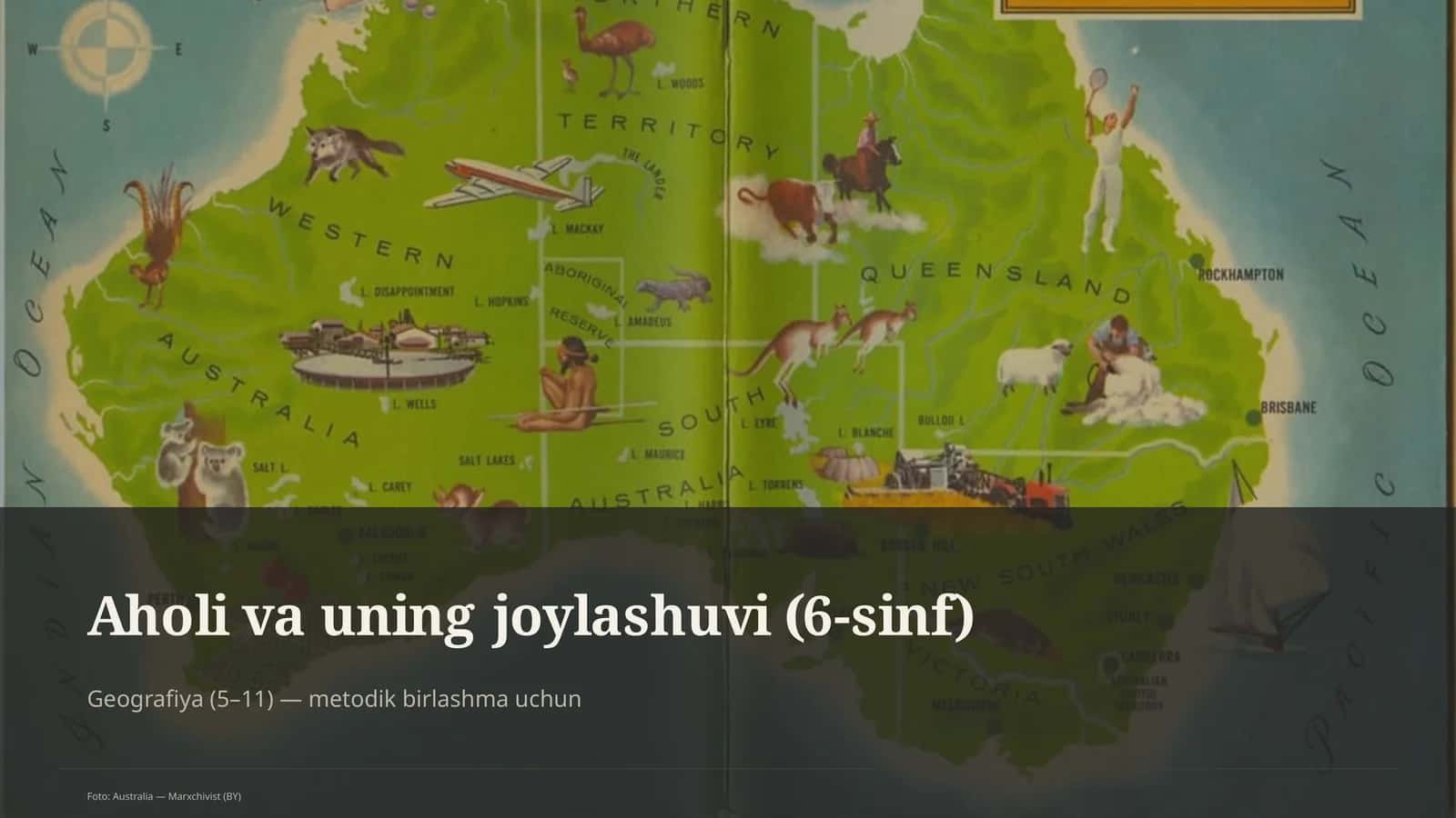 Aholi va uning joylashuvi (6-sinf)