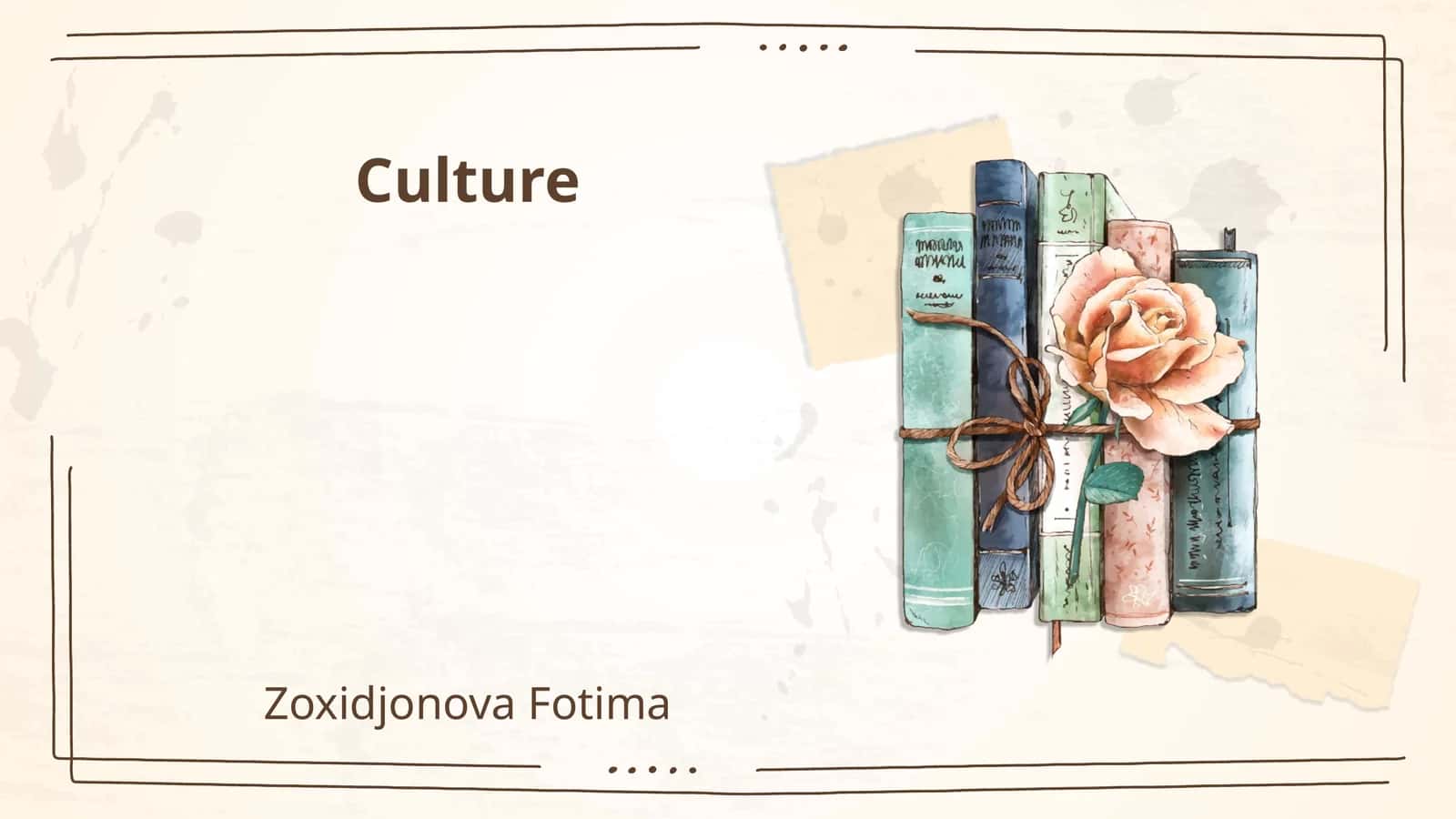 Culture