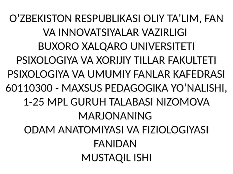 Katta va kichik qon aylanish doirasi
