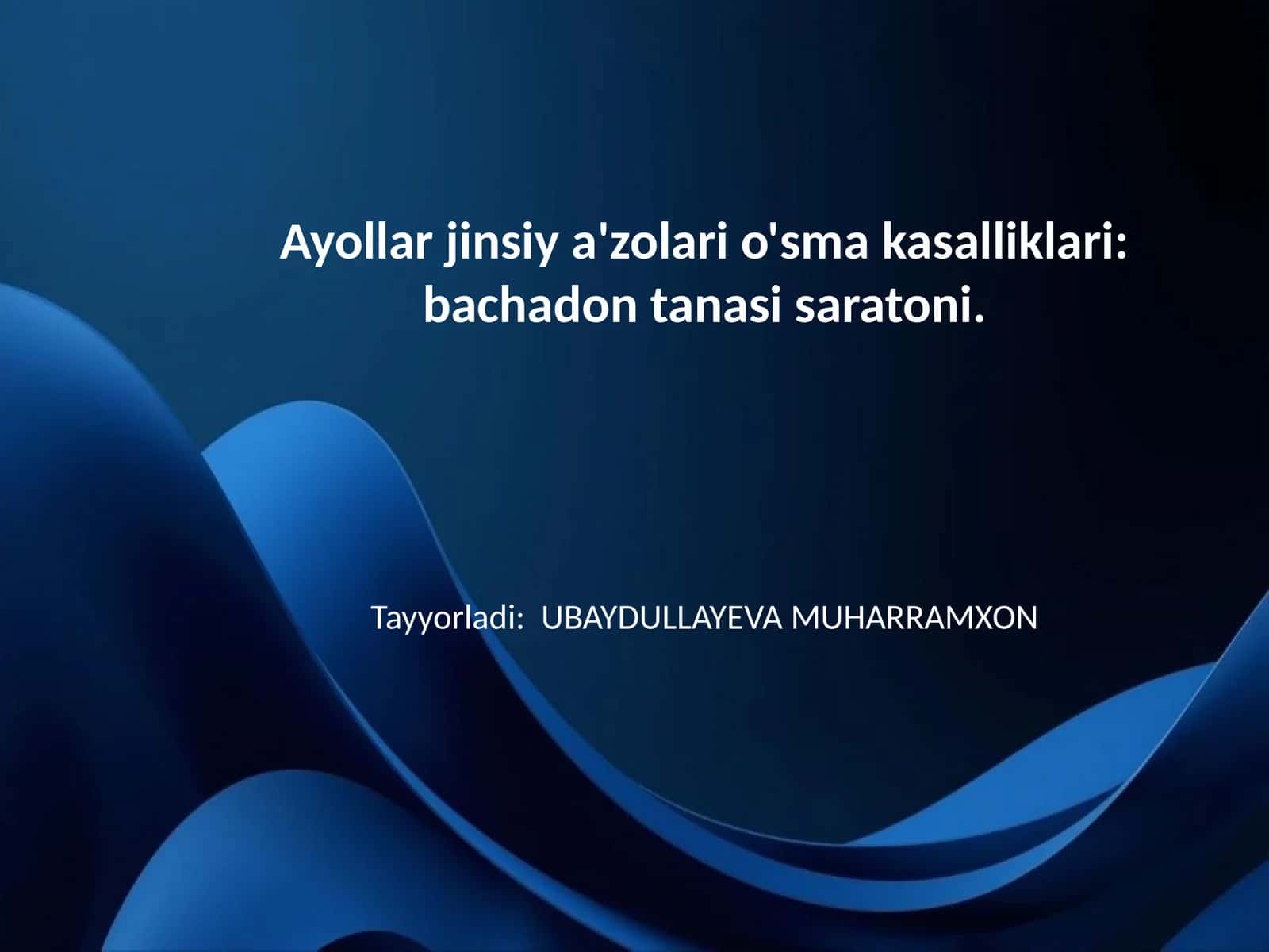 Bachadon tanasi saratoni