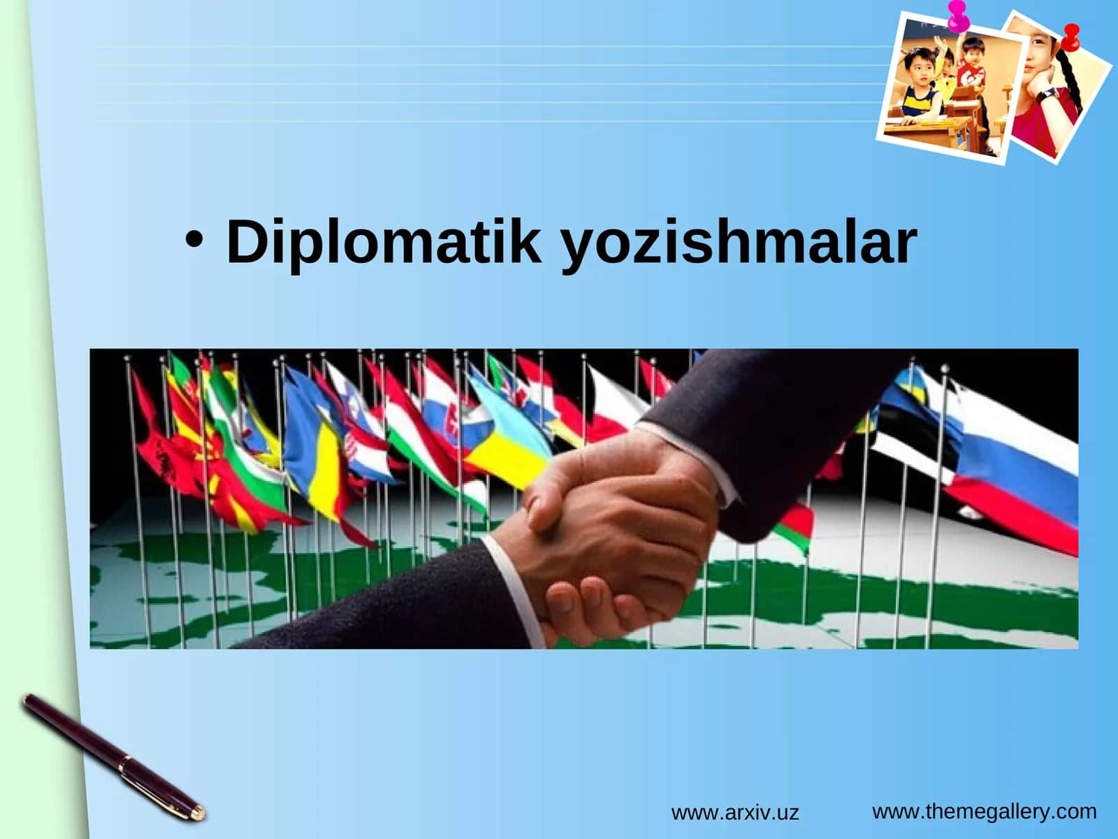 Diplomatik yozishmalar