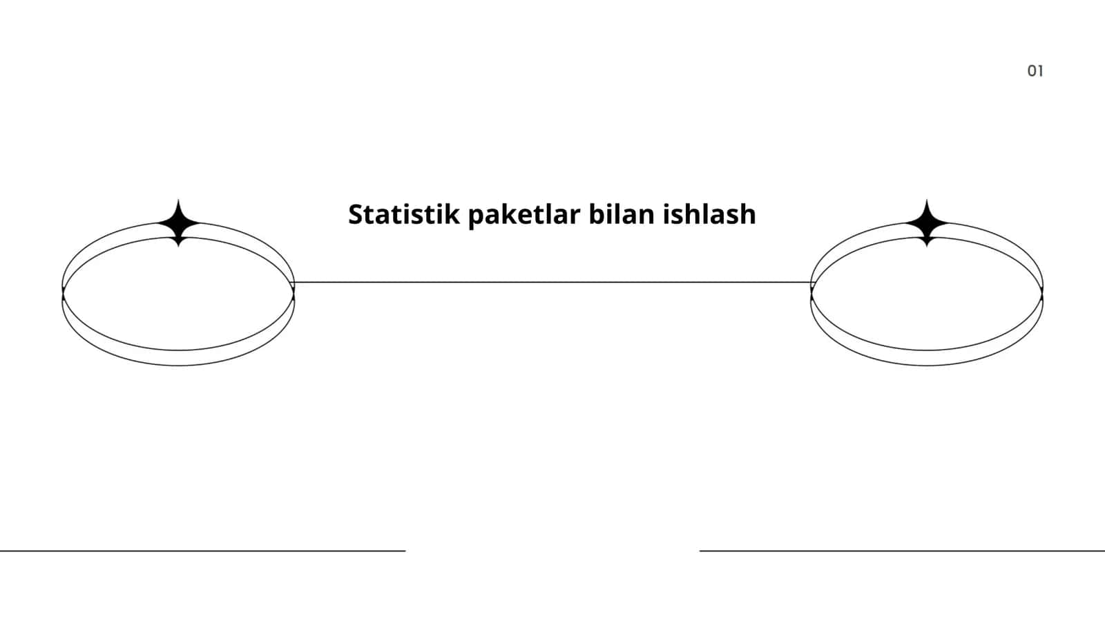Statistik paketlar bilan ishlash