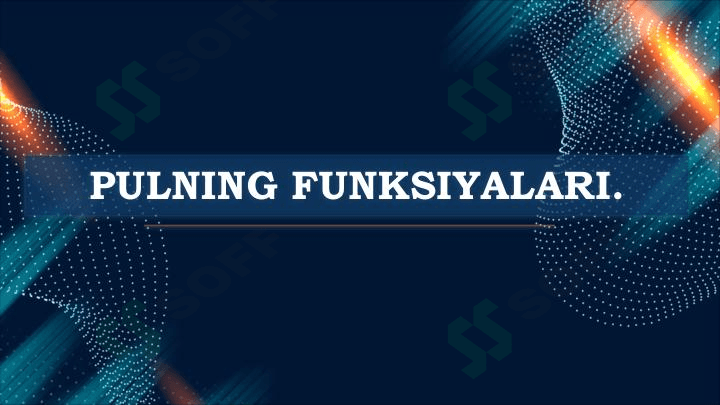 PULNING FUNKSIYALARI