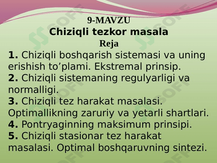 Varitsoin mavzu