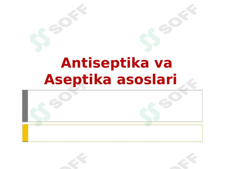 Antiseptika