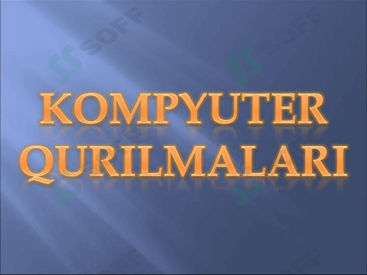 Kompyuter qurilmalari