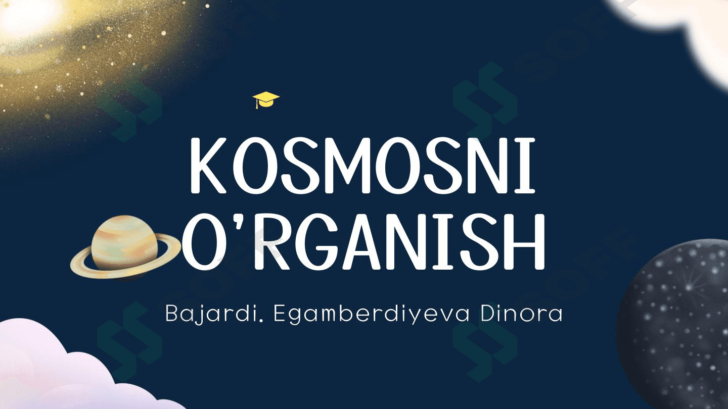 Kosmosni oʻrganish