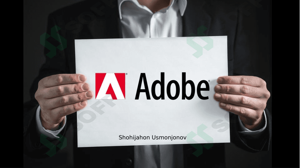 Adobe kompaniyasi haqida taqdimot