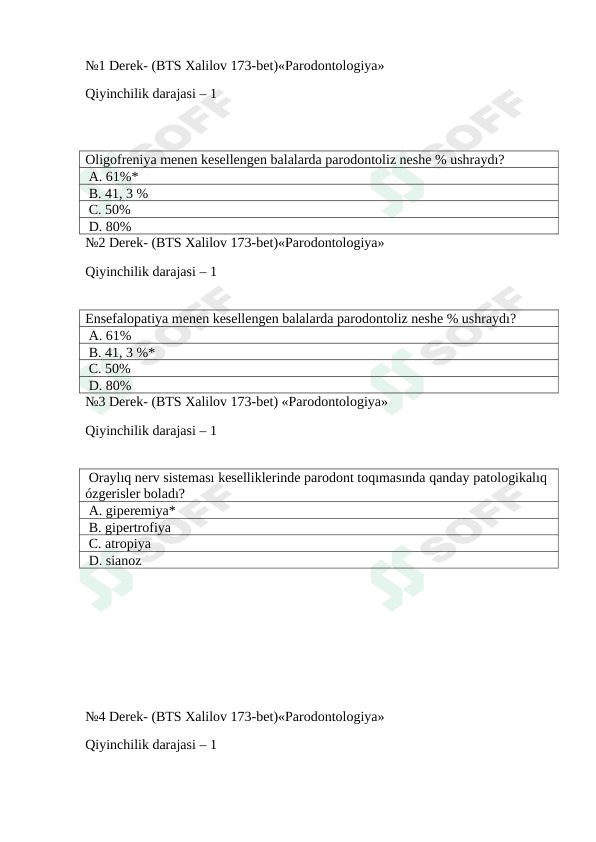 Stomatologiya paradont