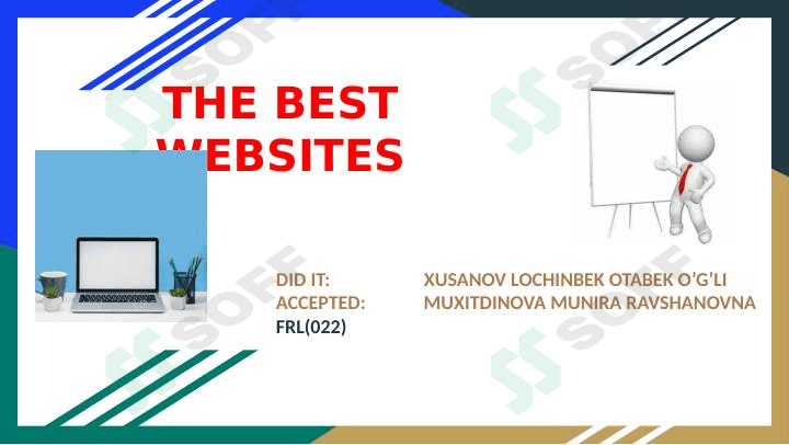 The best websites