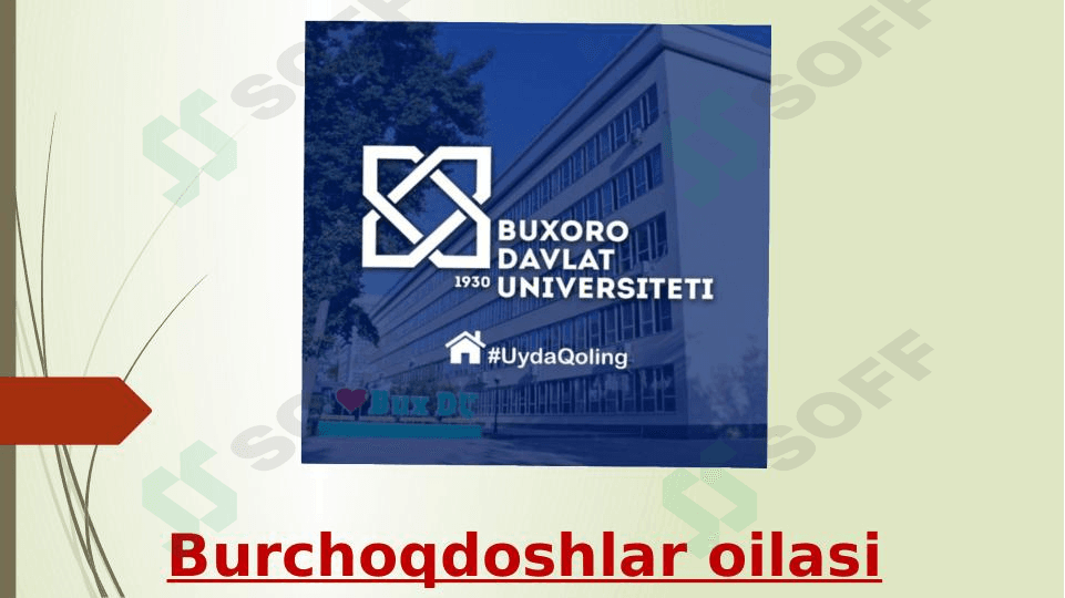 Burchoqdoshlar oilasi