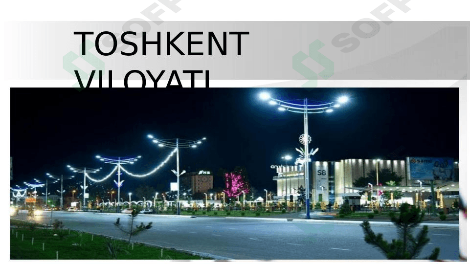 TOSHKENT VILOYATI