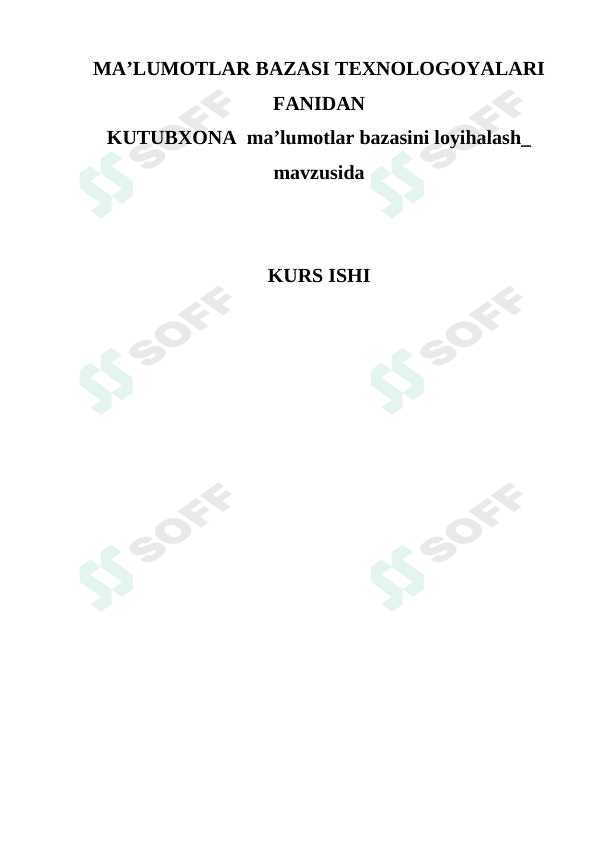 KUTUBXONA