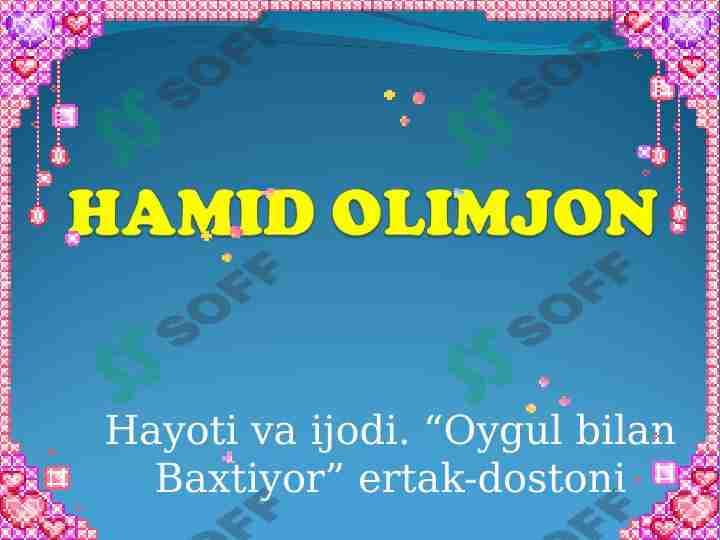 Hamid Olimjon