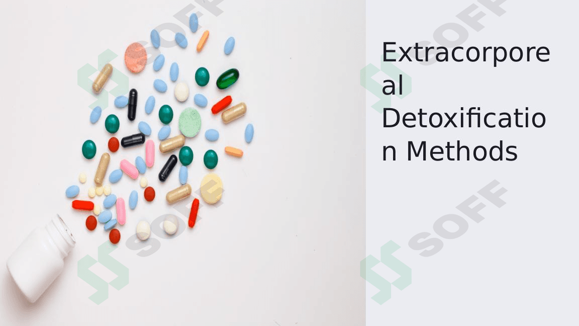 Extracorporeal Detoxification Methods presentation