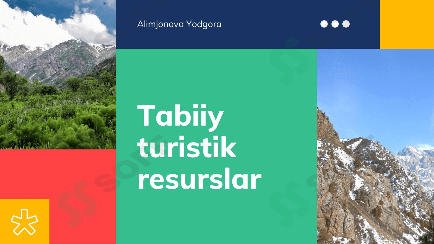 Tabiiy turistik resurslar