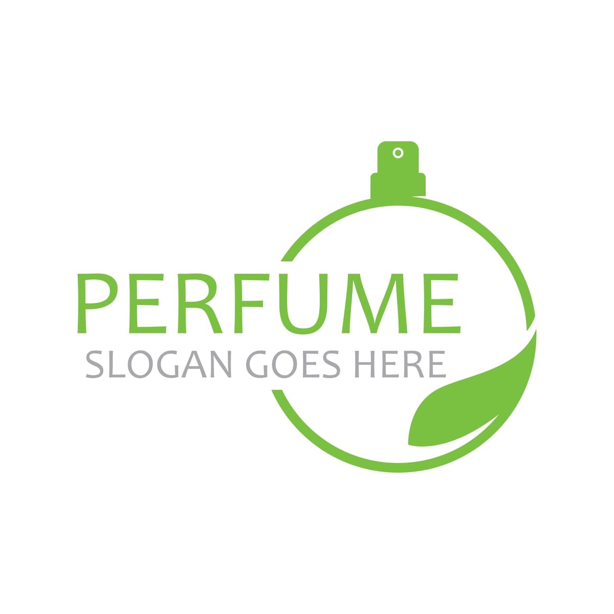 Parfyumeriya logotipi vektor belgisi oddiy rasm dizayni | Perfume logo vector icon simple illustration design