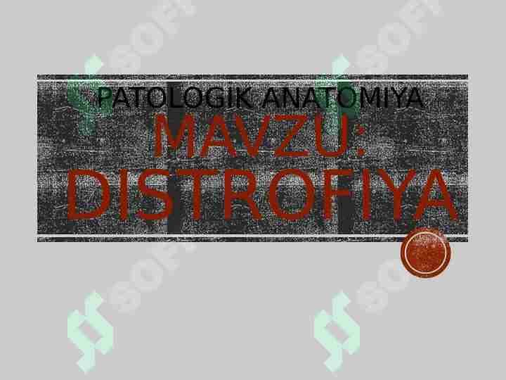 DISTROFIYA