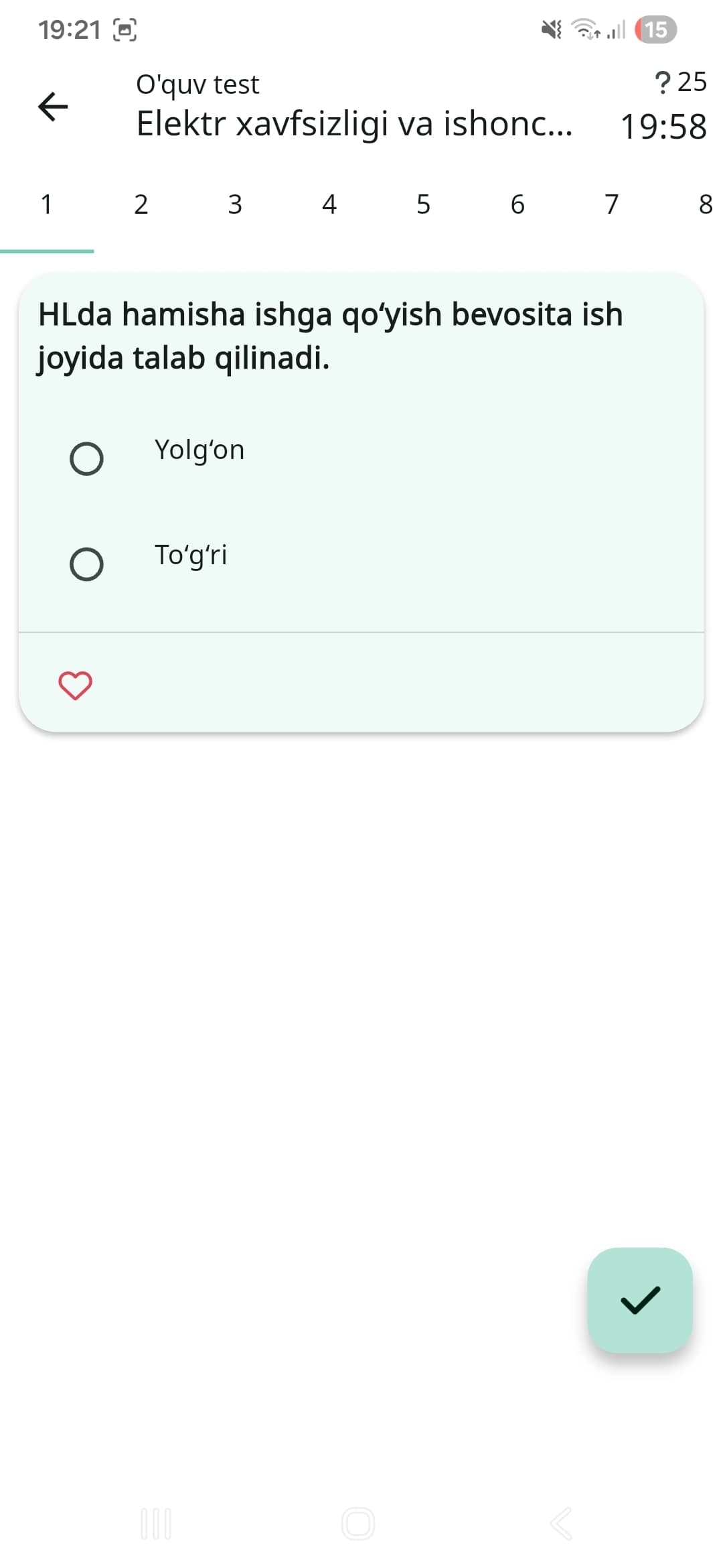 Elekyr xavfsizligi va ishonchliligi