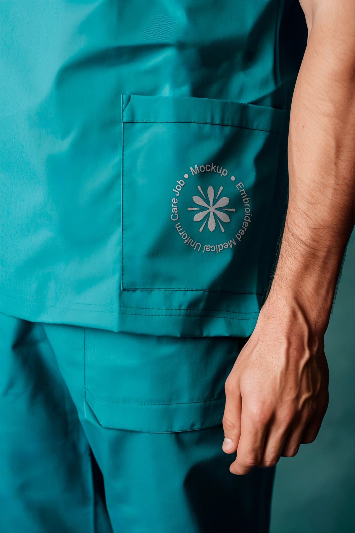 Tibbiy forma maketi dizayni | Medical uniform mockup design
