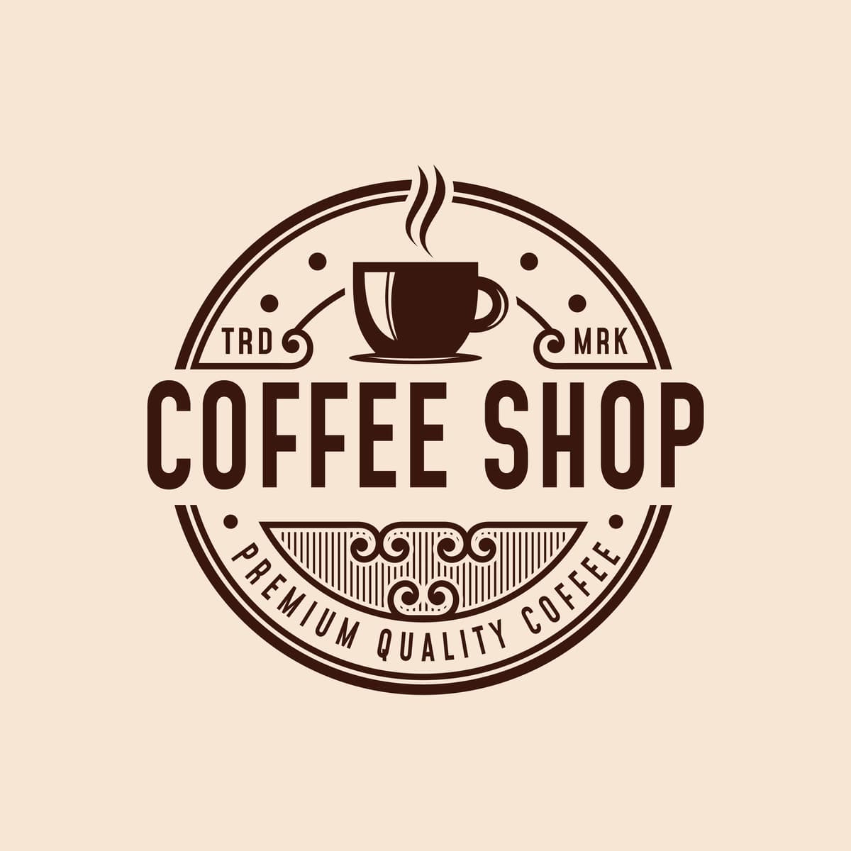 Qahva vintage logotipi dizayni kofe do'koni | Coffee vintage logo design isnpiration coffee shop