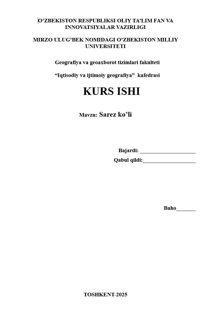 Sarez ko'li