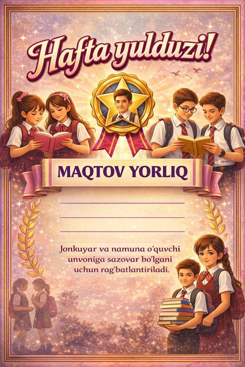 hafta yulduzi