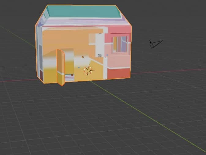 Eng oddiy uy. Blender ilovasi orqali ochiladi. самый простой дом. открывается через прилож. блендер.