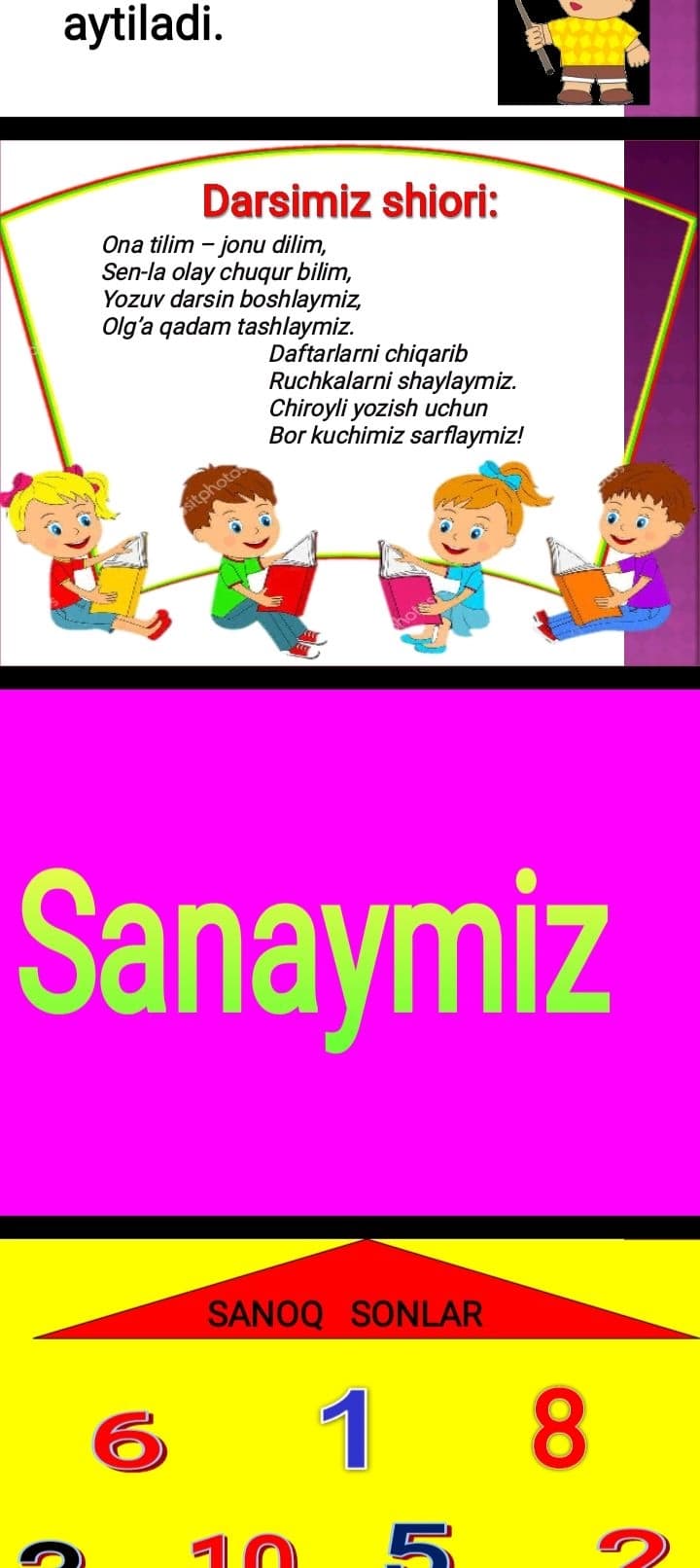Son So'z turkumi slayd