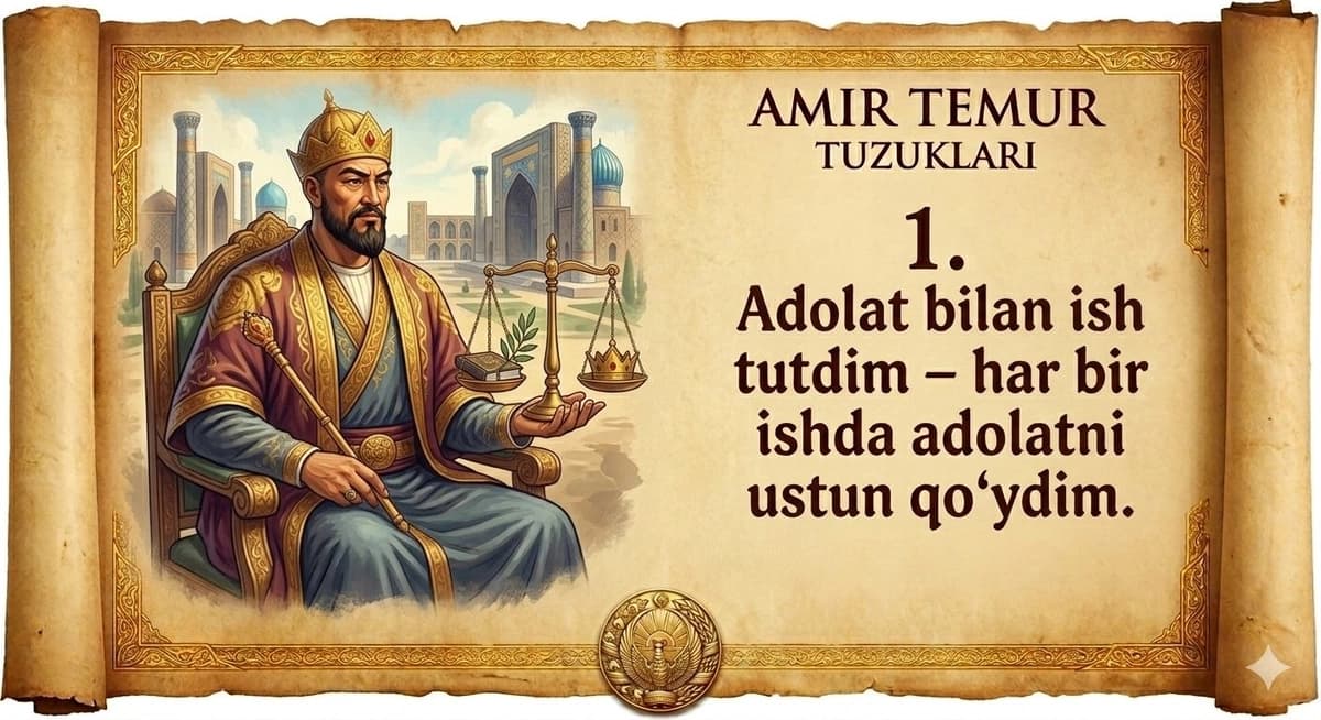 Amir Temur tuzuklari