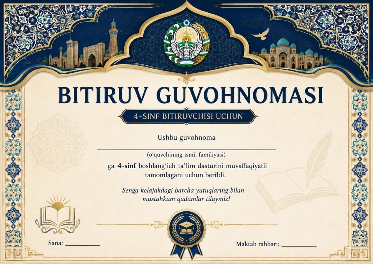 Bitiruv guvohnomasi