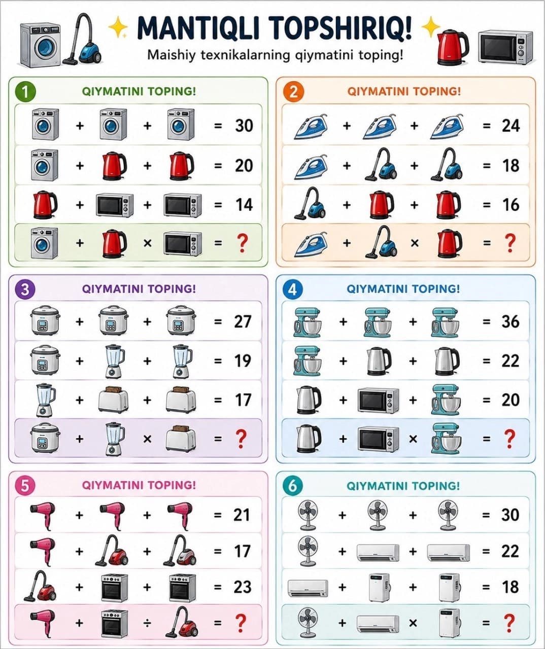Matematik boshqotirmalar