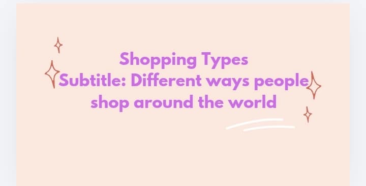 Shopping Types | 15-slide Presentation | B1-B2 English Lesson