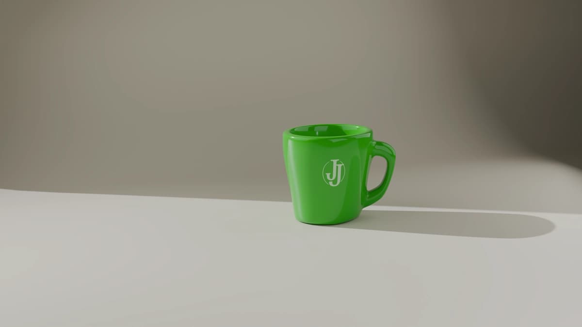 Keramika krujka 3D modeli(Керамическая кружка 3D модель)