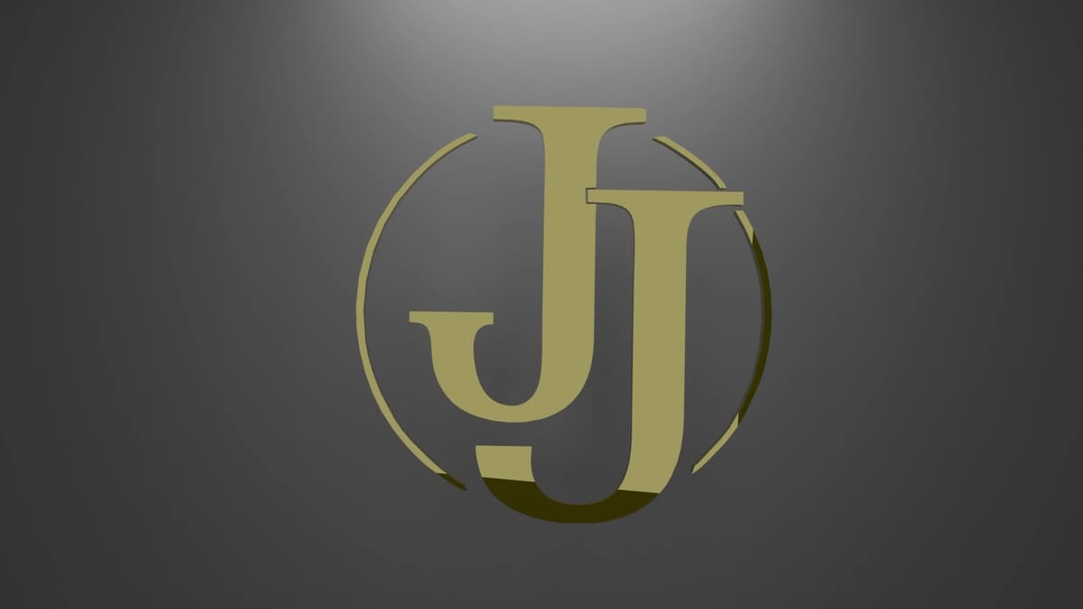 Готовый анимированный шаблон появление логотипа (Logo Reveal) для Blender (Cycles).
