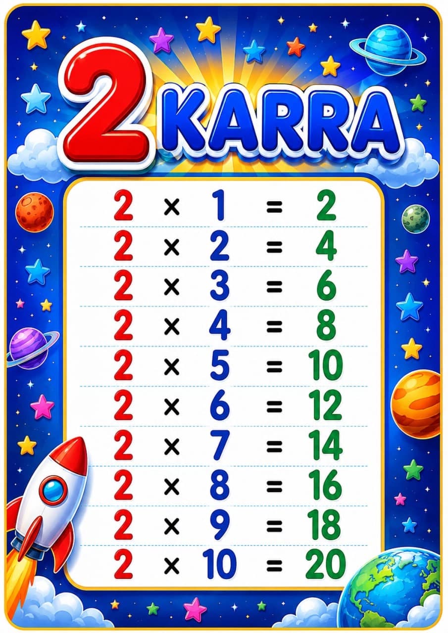 Karra yodlashni o'rganamiz