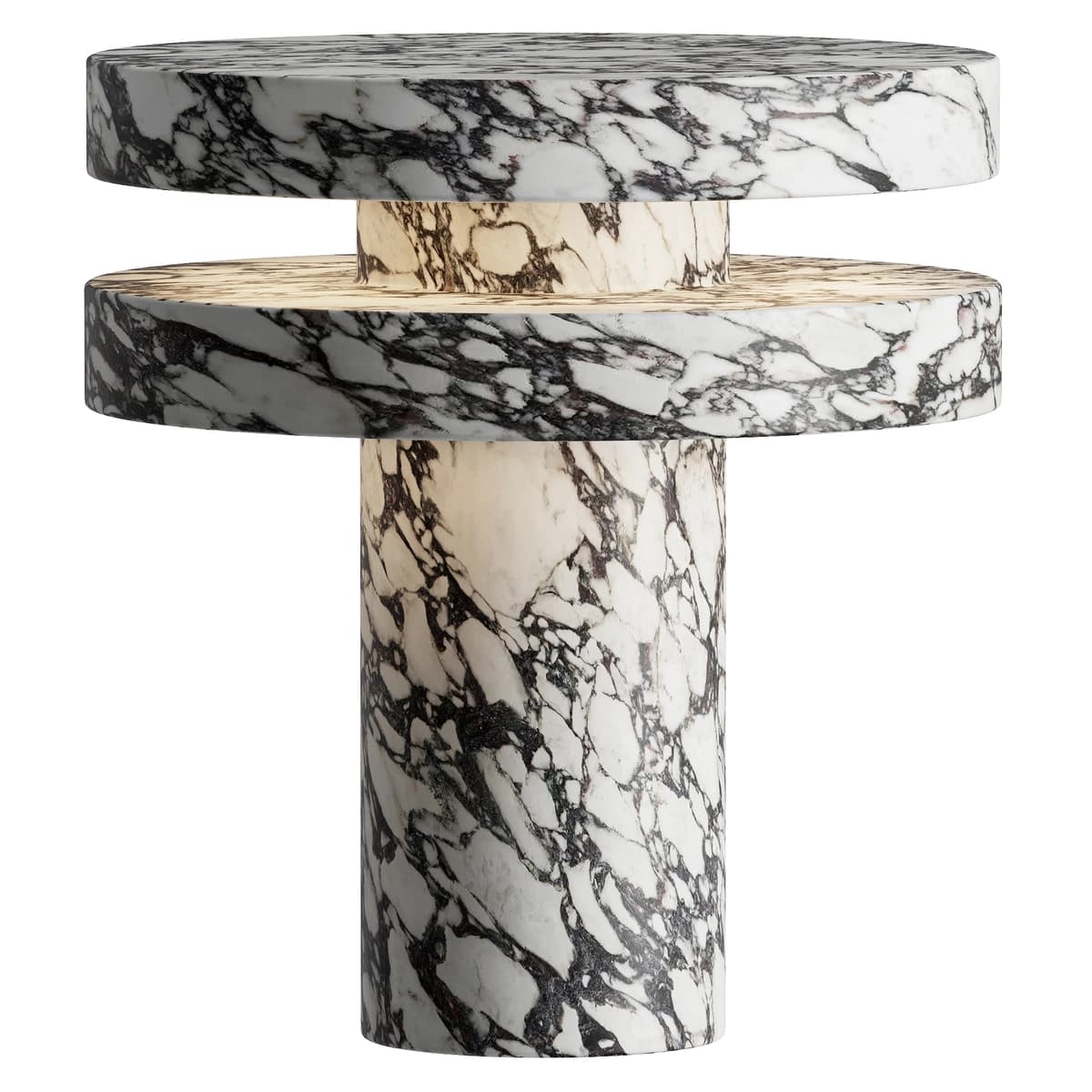 Pillar Marble Table Lamp