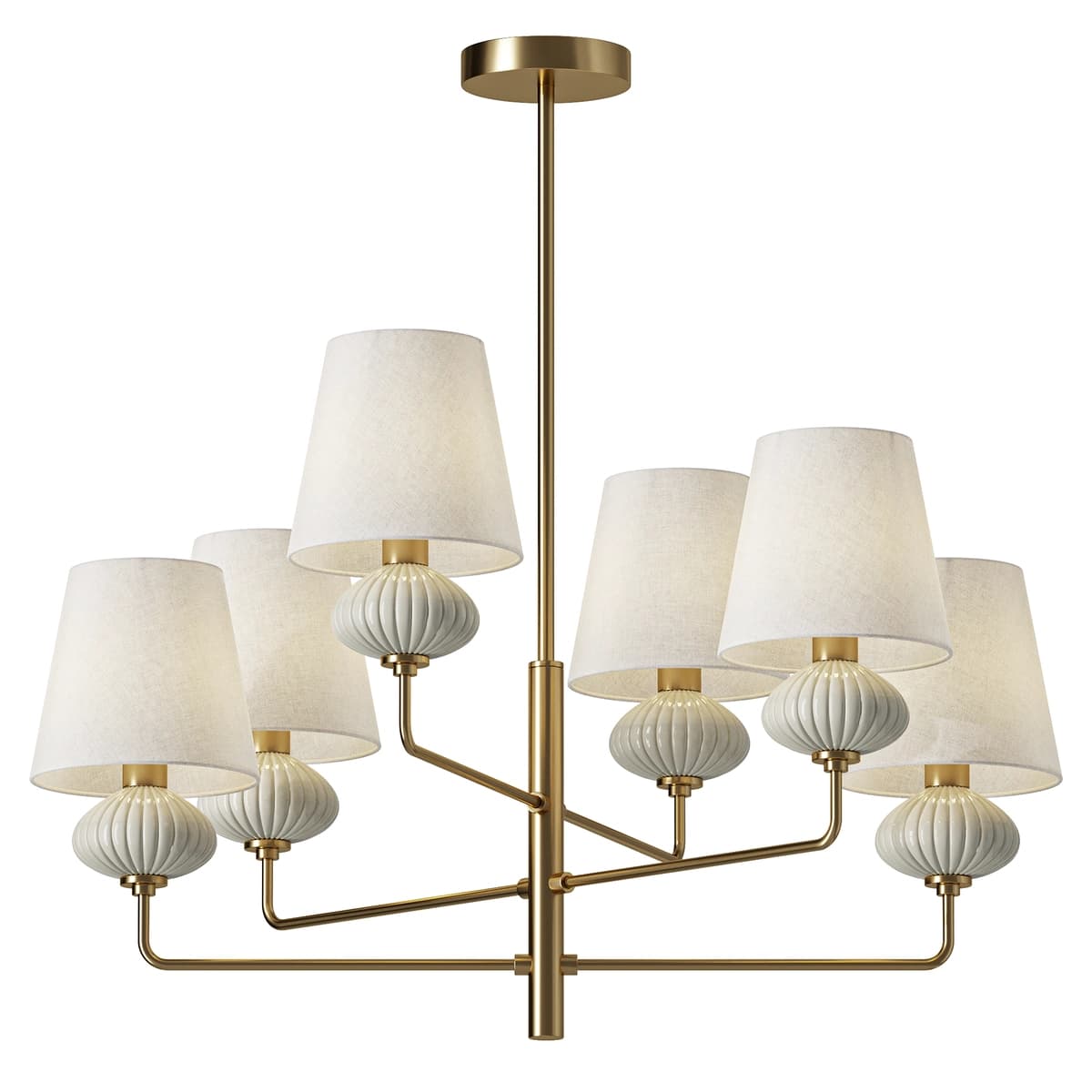 Freya Ceramics FR2029PL 06BS Pendant Light
