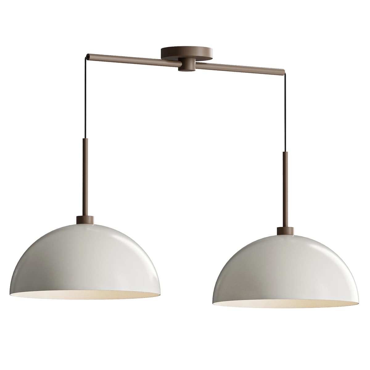 Handmade 2 piece pendant light