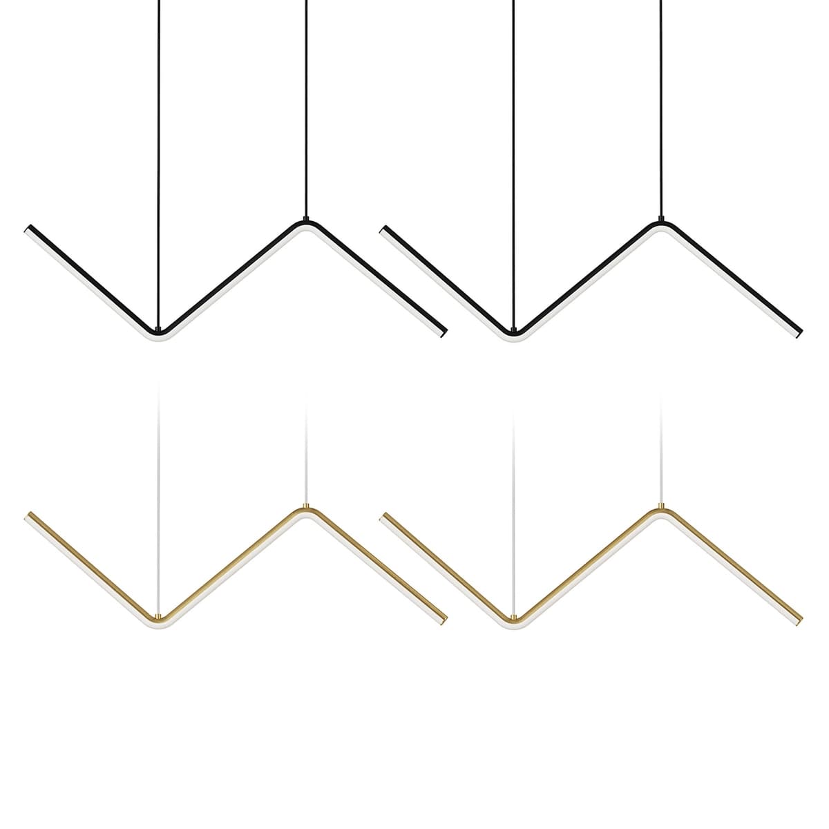 Minimalist Geometric LED Pendant