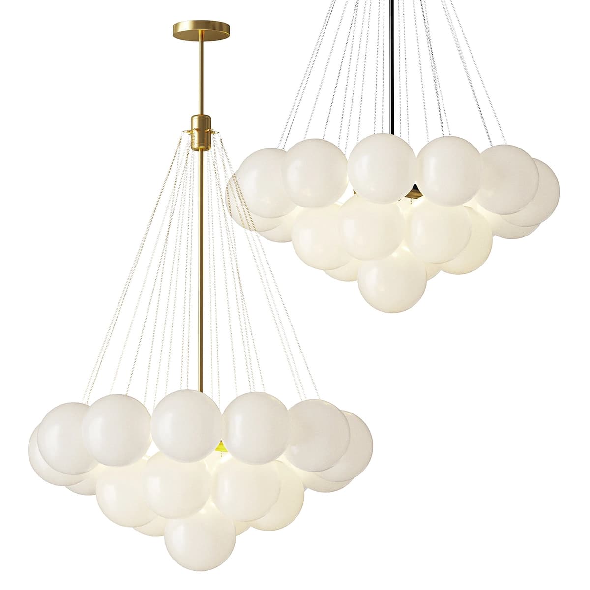 Freya Fiesta Rod Chandelier