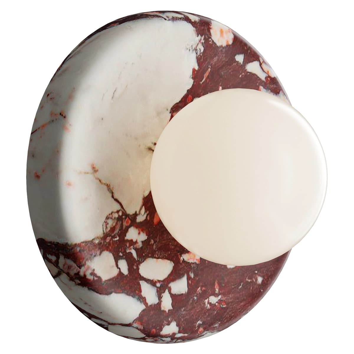 Orli Red Marble Sconce