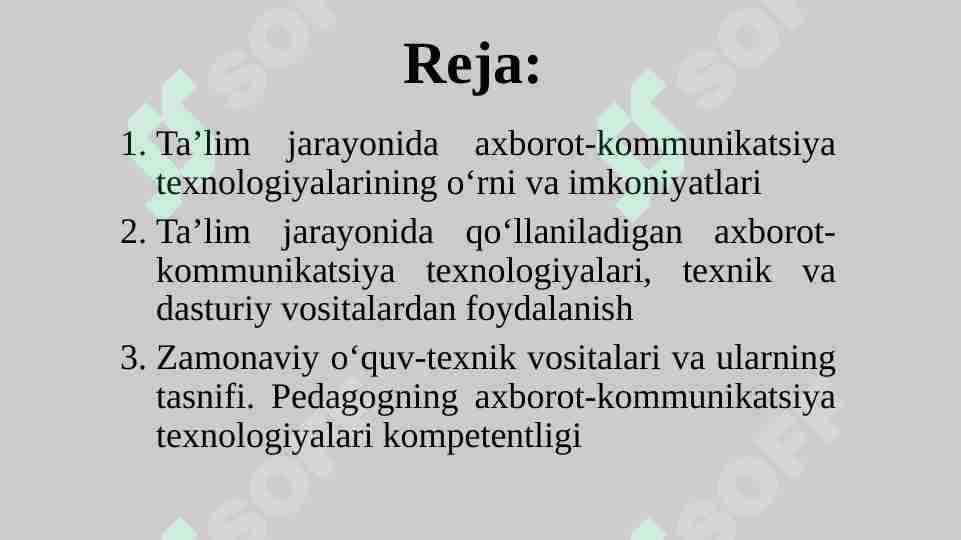 Taʼlim jarayonida axborot kommunikatsiya texnologiyalari oʻrni