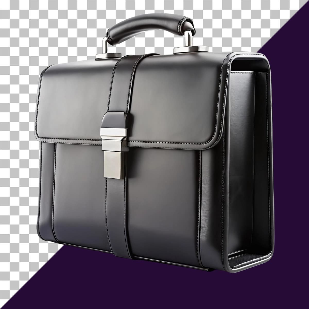 Qora charm portfel | Black leather briefcase